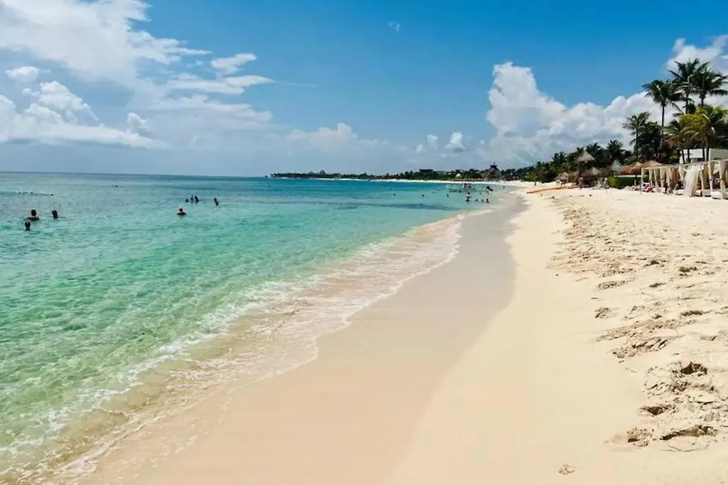 Oceanfront Paradise In Akumal Beach Access Lejlighed